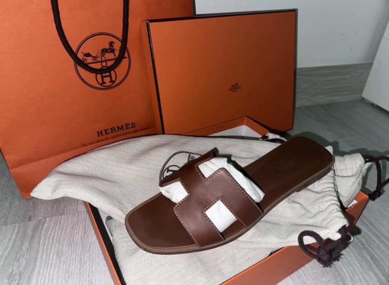 Hermes slippers 0