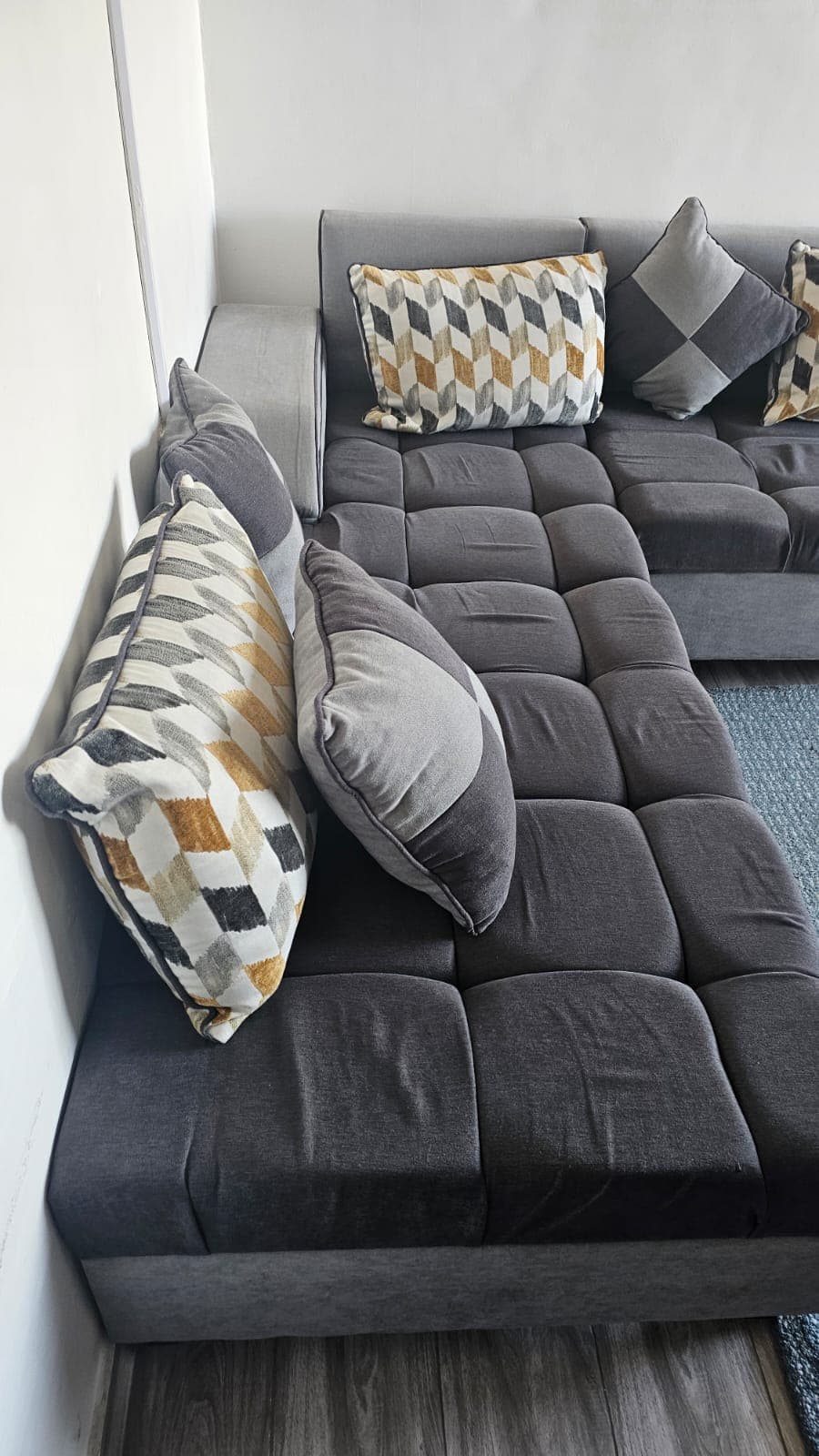 American style corner set made by Turkey in two pieces 1