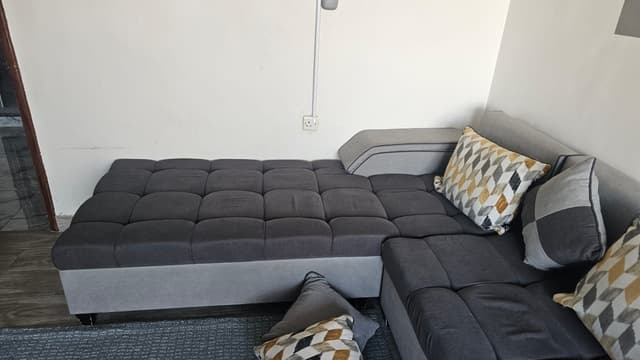American style corner set made by Turkey in two pieces