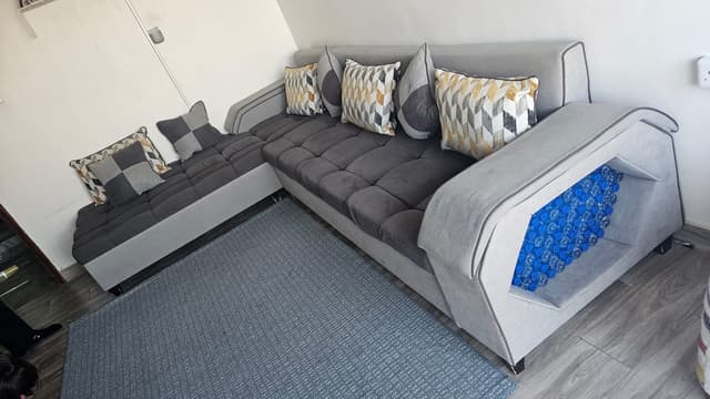 American style corner set made by Turkey in two pieces