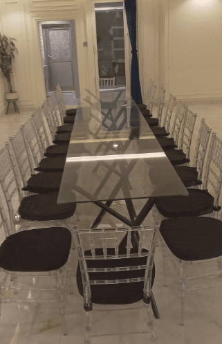 Renting tables, chairs and decorations for events 1