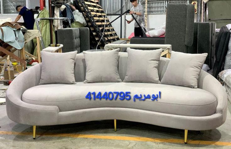 Upholstering, dressing and detailing all models of furniture 7