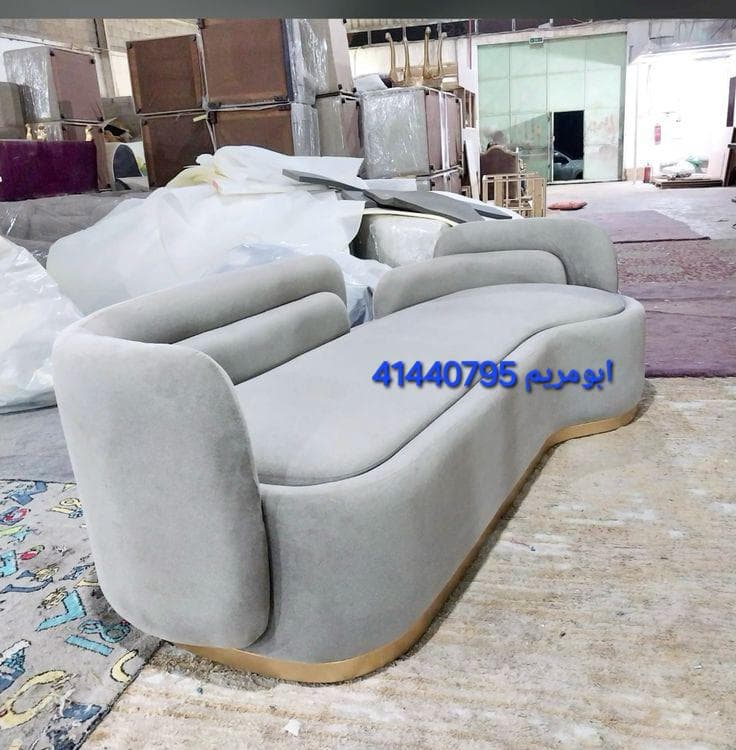 Upholstering, dressing and detailing all models of furniture 6