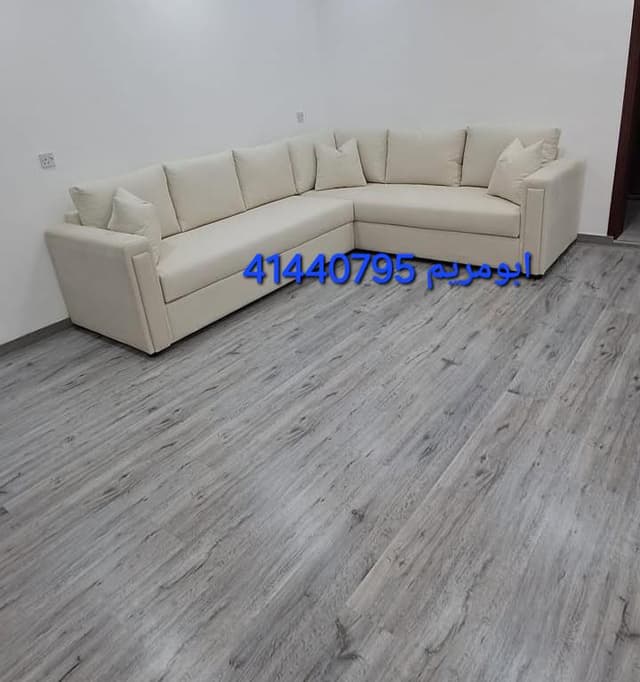 Upholstering, dressing and detailing all models of furniture