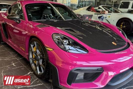 بورش كايمان GT4 RS موديل 2024