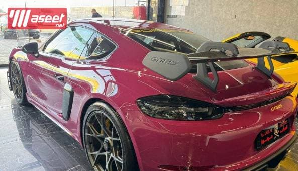 بورش كايمان GT4 RS موديل 2024