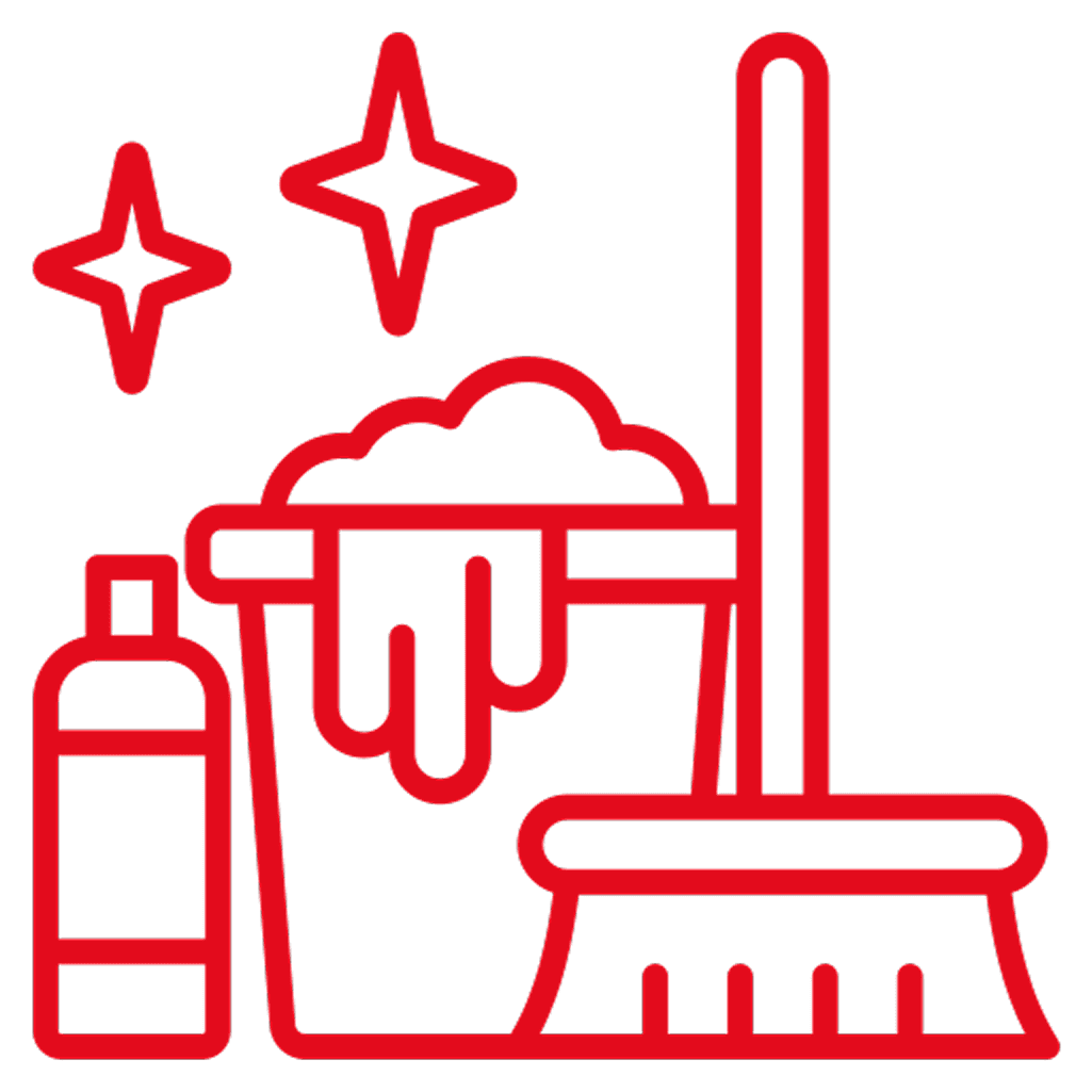 Kitchen & Bathrooms Cleaning